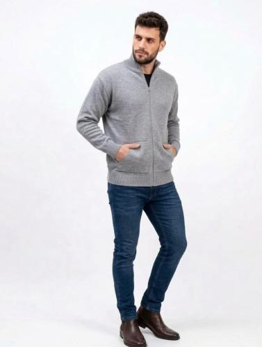 (art:cph1) Campera de Hilo C/cierre Hombre - Miniatura 4