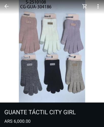 Guantes Tactil  Frizados
