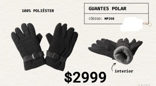 Guantes Polar