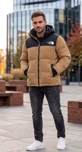 Camperon North Face Combinado