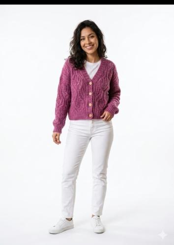Cardigan Rombo