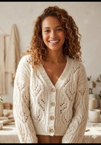 Cardigan Rombo