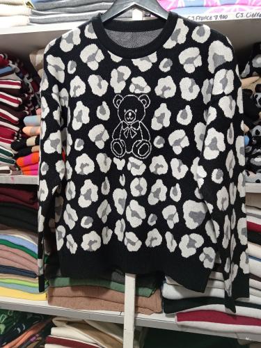 Sweater Animal Prin Bremer Doble Hilo - Miniatura 2