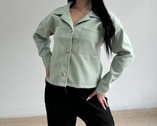 Camisaco de Paño Liso - Miniatura 2