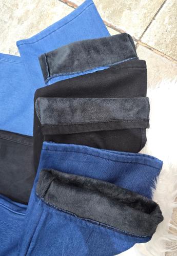 Palazo Jeans con Pile Excelente Calidad - Miniatura 3