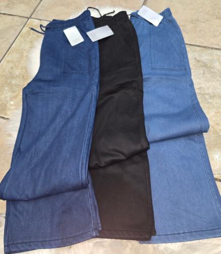 Palazo Jeans con Pile Excelente Calidad - Miniatura 5