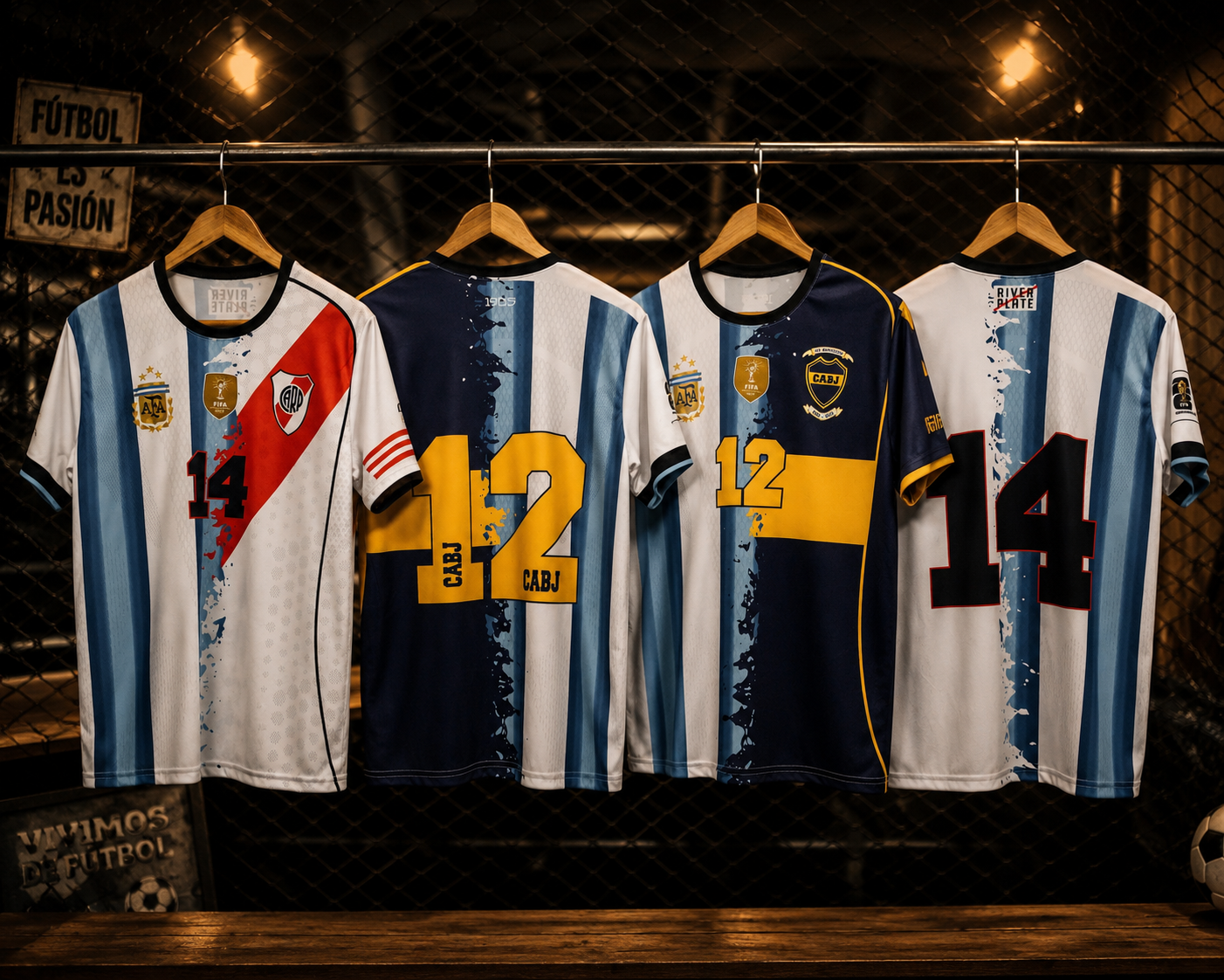  Camisetas Duo Tendencia    Argentina  River  Argentina  Boca - BB36AD7D-636D-46E3-BF0A-33447CA4493F.png