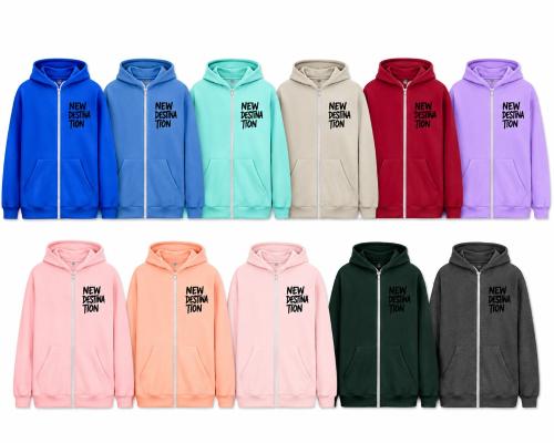Campera Oversize Doble Estampa Frisa - Miniatura 2