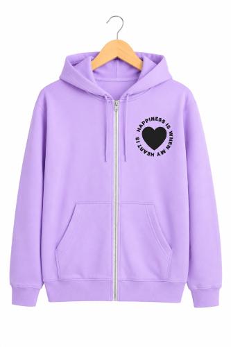 Campera Oversize Estampa Frisa Niña - Miniatura 2