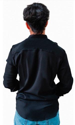 (art:cmhl1) Camisa de Lino Cuello/mao - Miniatura 6
