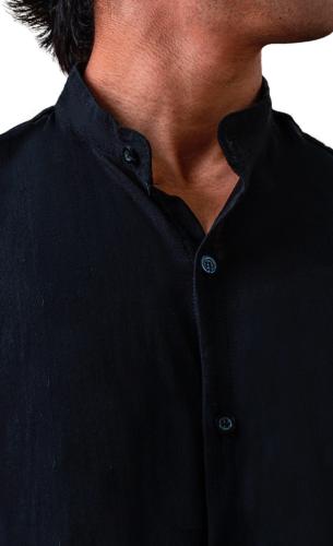 (art:cmhl1) Camisa de Lino Cuello/mao - Miniatura 7