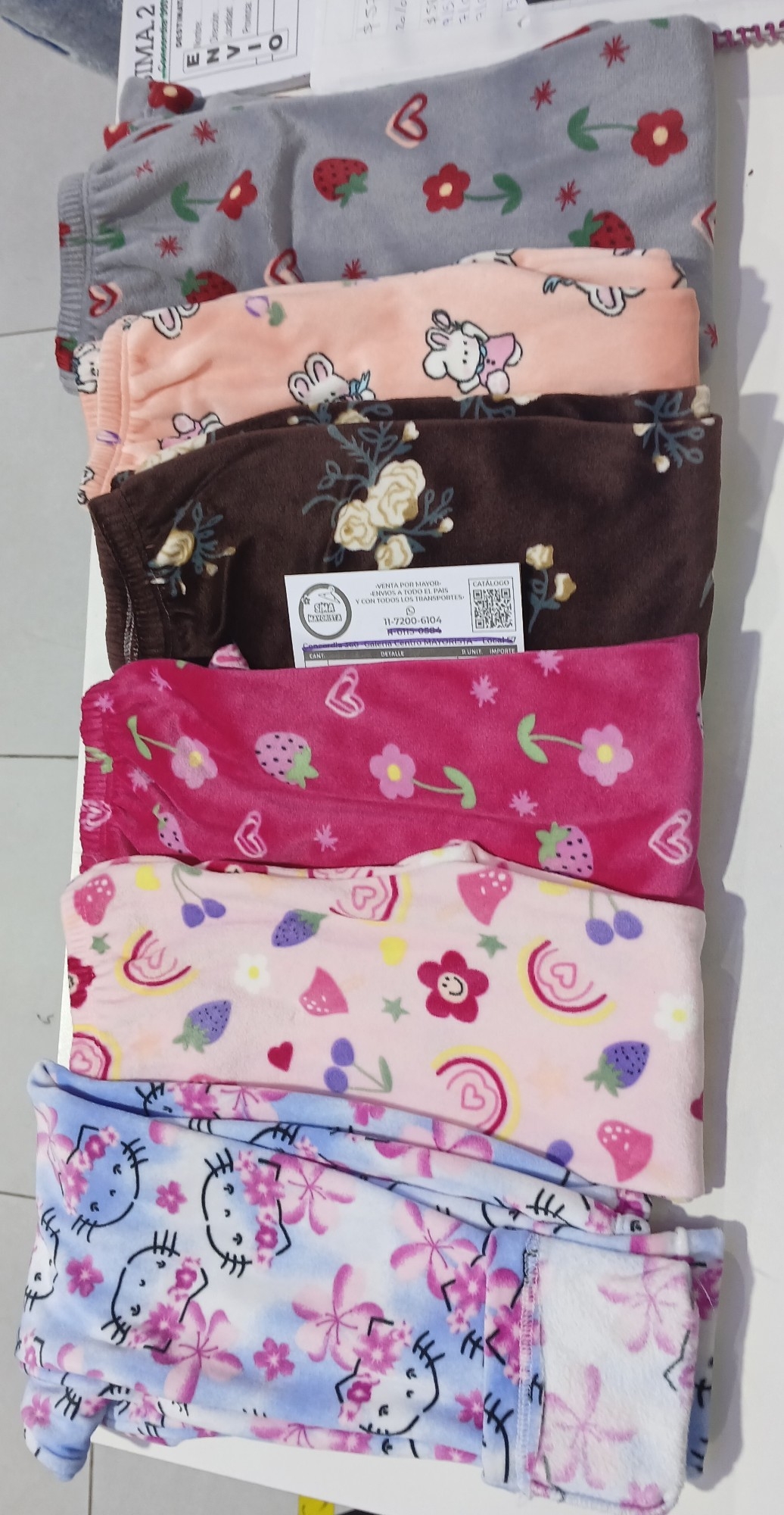 Calza Plush Nena Estampado - Imagen 3