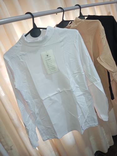 Media Polera Térmica Piel Durazno Importada