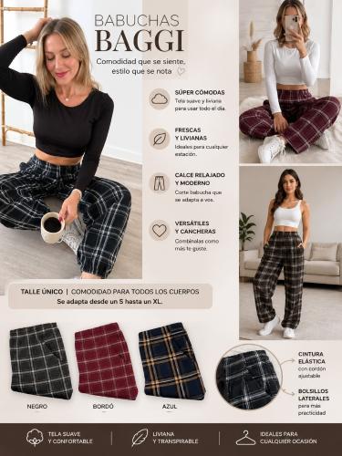 Baggy Cuadrille Escoces Babuchas