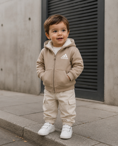  Campera Adidas Modelo Belisario  con Piel por Dentro Súper Calentitas
