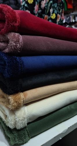 Ponchos de Plush con Corderito Talle Único Abarca un Talle 5 - Miniatura 3