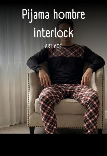 Pijama Hombre Interlok Grueso