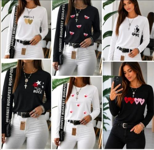 Camiseta Algodón Estampadas