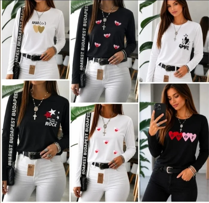 Camiseta Algodón Estampadas (ññ)