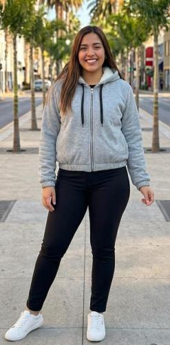 Campera Friza con Piel - Miniatura 3