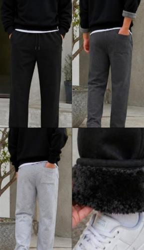 Pantalón Recto con Piel
