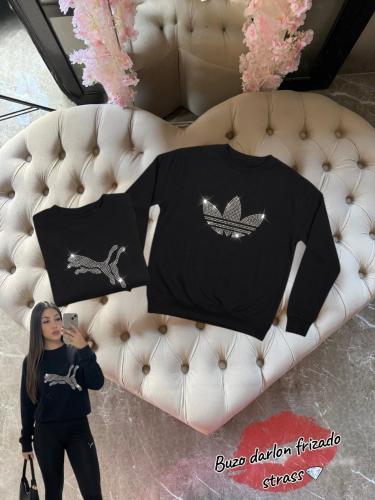 Buzo Darlon Frizado Strass