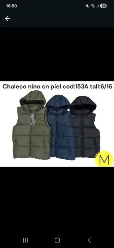 Chaleco de Niño con Piel