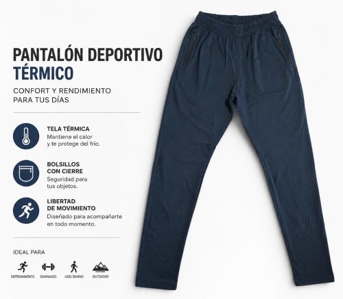 Pantalon Deportivo Térmico de Adulto