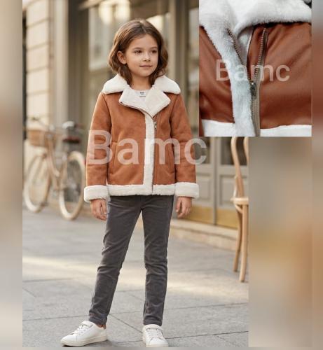 Campera Gamulan con Piel con Cierre,hermosas!! - Miniatura 4