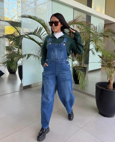 Jeans Jardinero Baggi