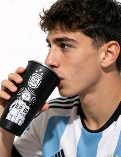Vaso Fernetero de Afa Jarra de 1 Litro de Aluminio - Miniatura 2