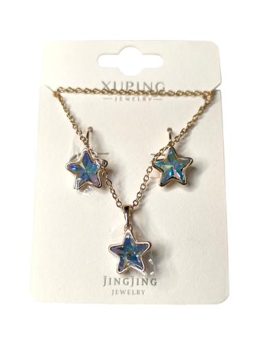 Conjunto Estrella Tornasolada de Xuping