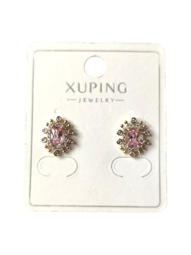 Aros Piedra Rosa de Xuping (jingjing)