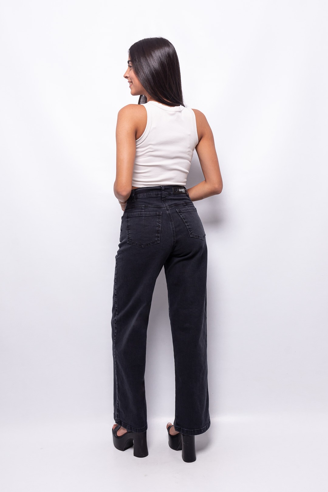 Wide Leg Ston Elastizado - Imagen 2