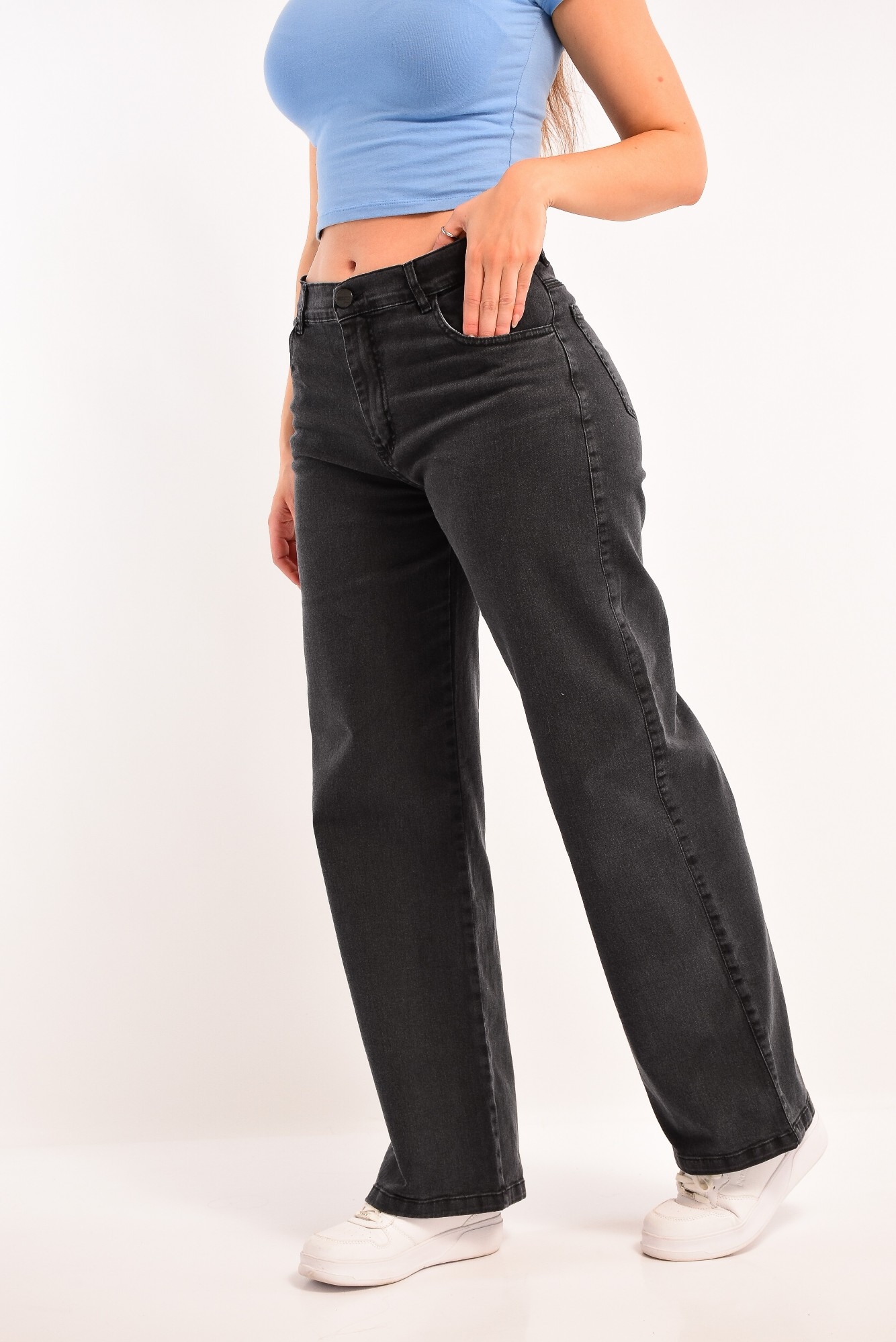 Wide Leg Ston Elastizado - Imagen 2