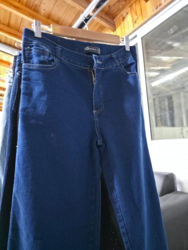 Somos Fabricantes Wide Leg Azul Elastizado con Bolsillo! Reingreso - Miniatura 4