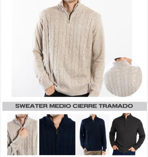 Sweater Medio Cierre