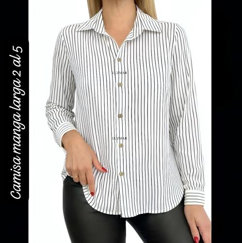 Camisas Manga Larga ( Fibrana Poplin) - Miniatura 2