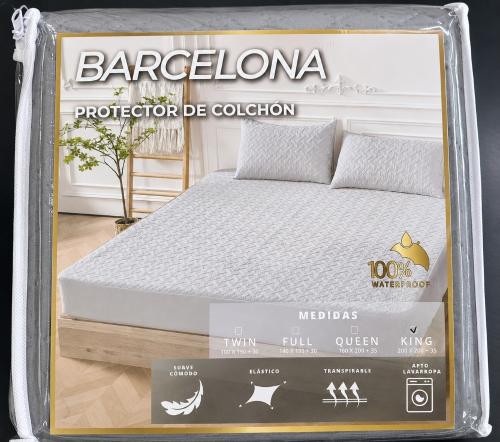 Protector Colchon 1  1/2 Ajustable Impermeable - Miniatura 4