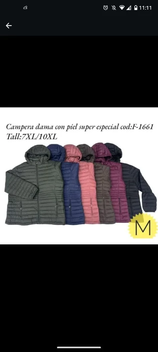 Campera Gran Oriente de Dama Especial