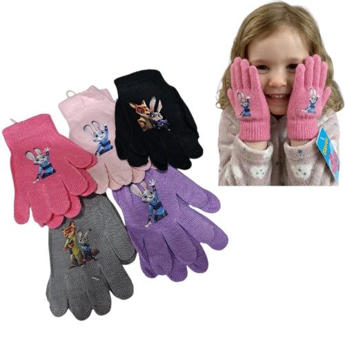 Pack de 12 Guantes Zootopia hasta 3 Años, Invierno