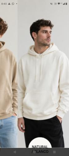 Canguro Unisex Friza Peonada - Miniatura 3