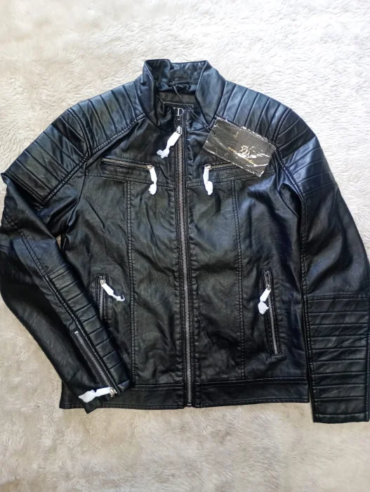Campera Cuero Yd Hombre