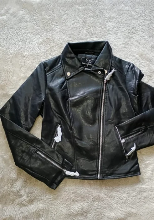 Campera Cuero Yd Dama