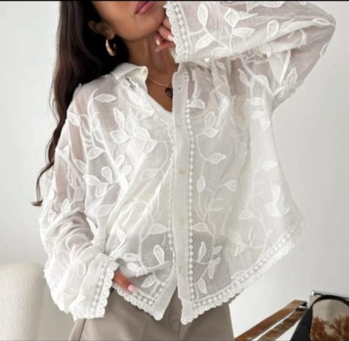 Camisa Bordado Importado
