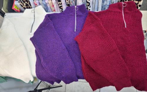Sweater de Lana con Cierre - Miniatura 2