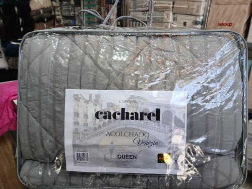 Acolchado Cacharel Queen Reversibles