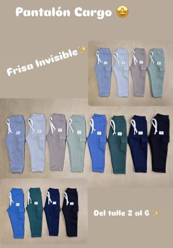 Pantalón de Bebe Frizado con Cargo - Miniatura 2