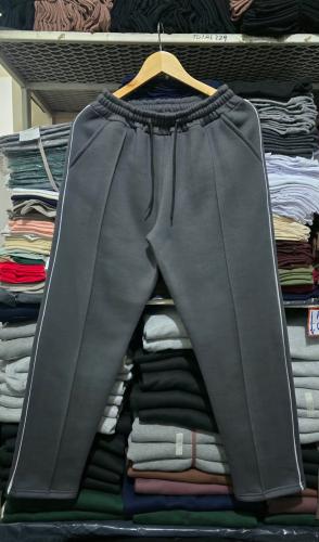 Pantalón Frisa + Vivo Ceniza