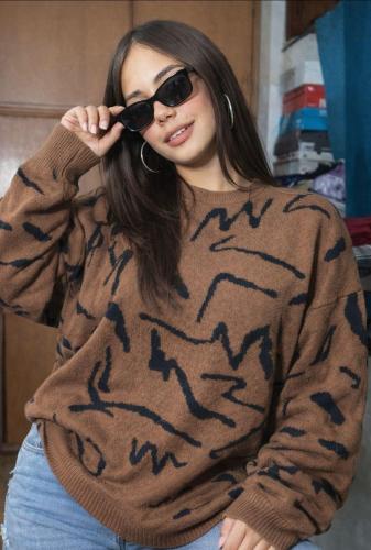 Buzo Baggy Lana Acrílica Doble Tejido Unisex
